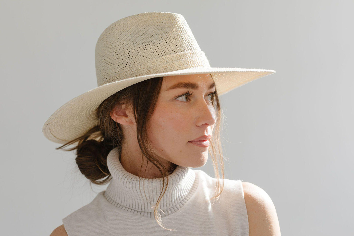 Fiona Straw Fedora