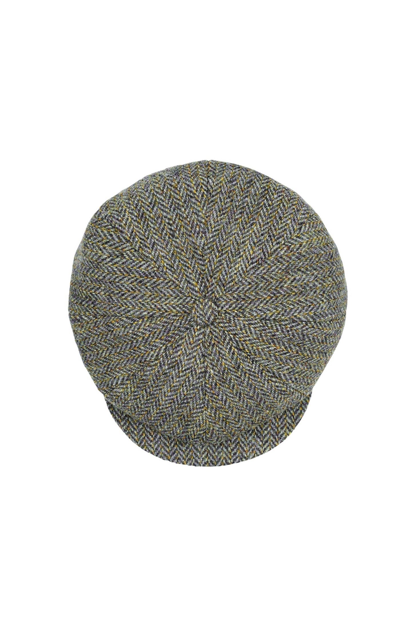 Sandwich Tweed Bakerboy Cap