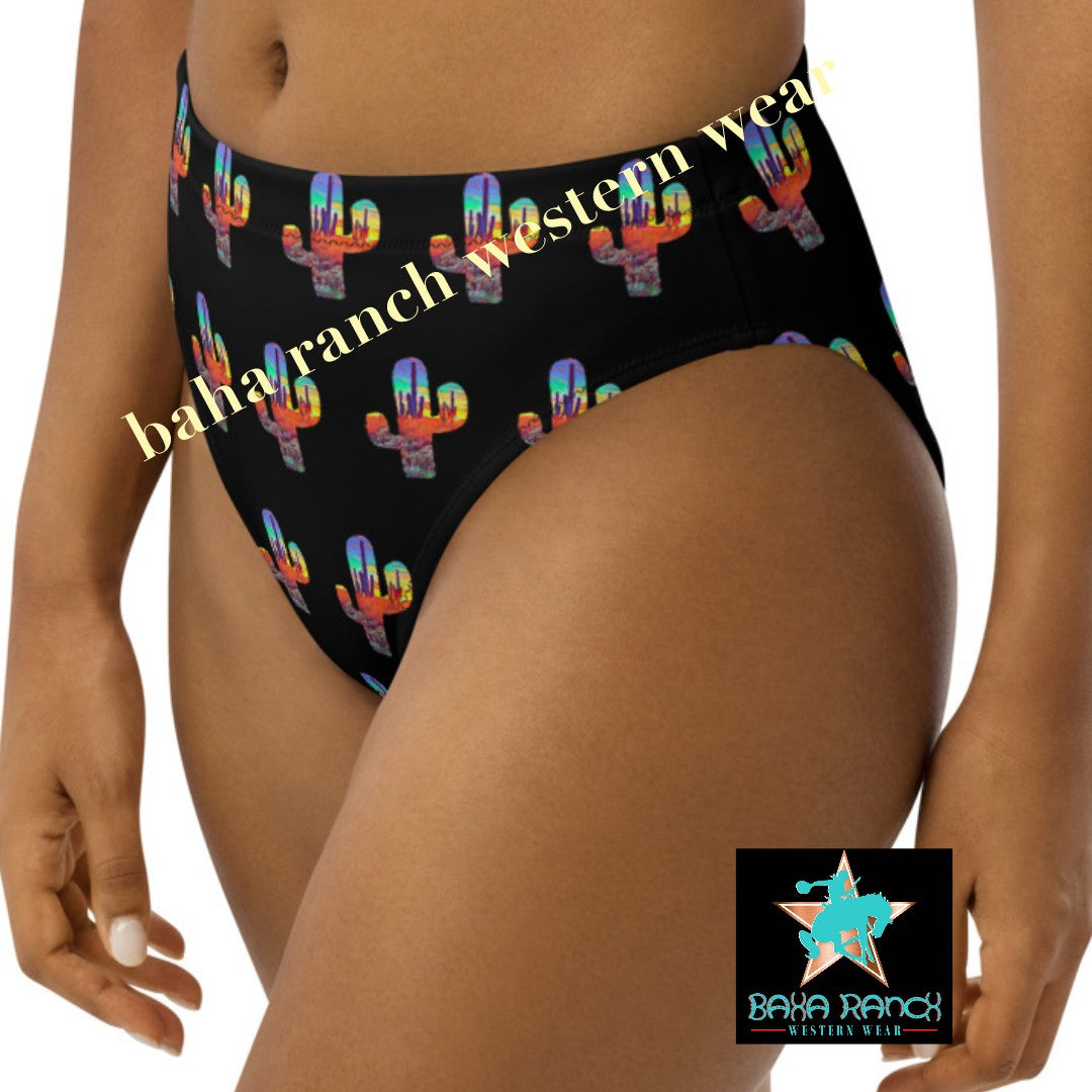 Yeehaw Sunset Desert Bikini Bottom