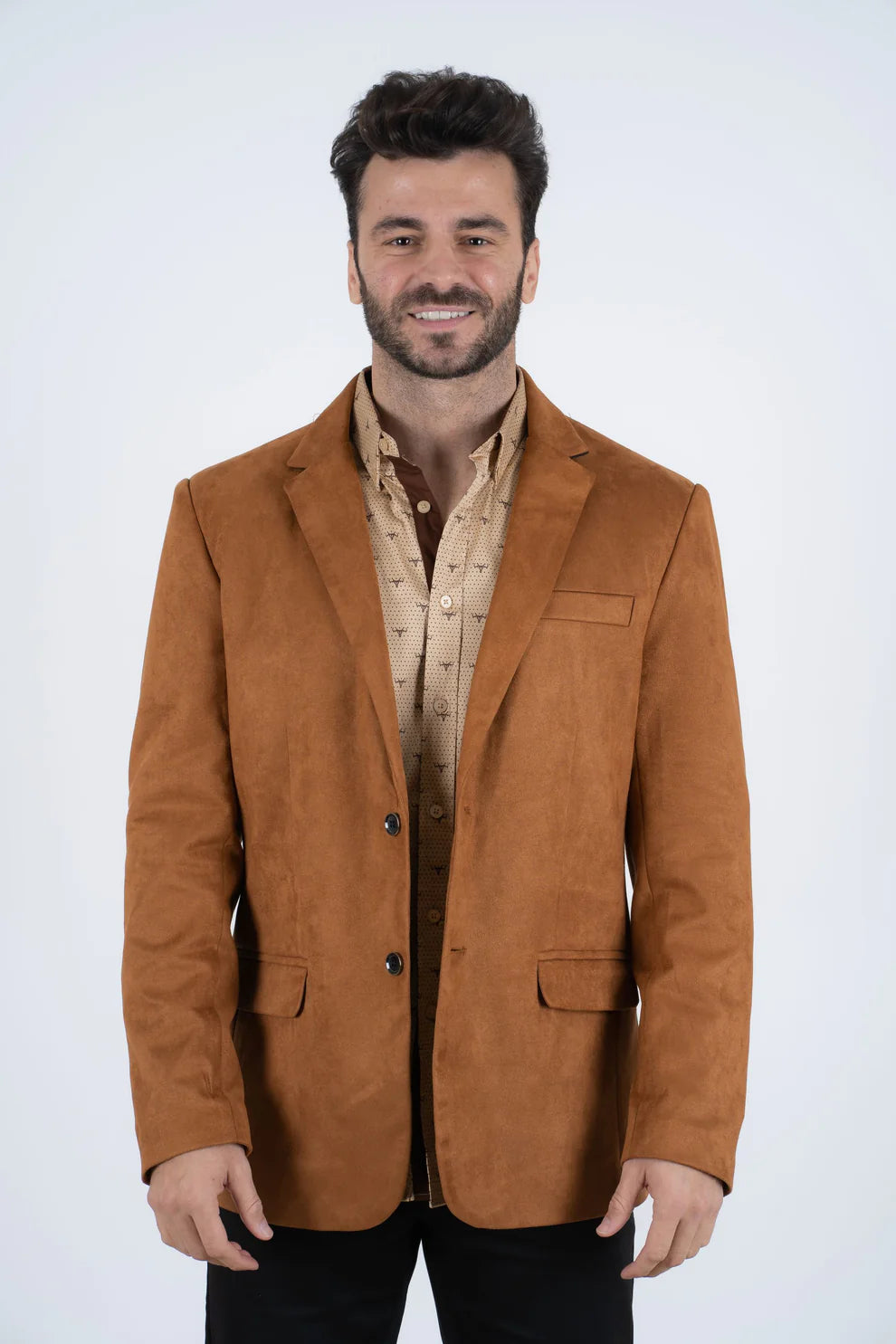 LAST DAY PROMOTION🔥CAMEL GAMUZA SUEDE BLAZER