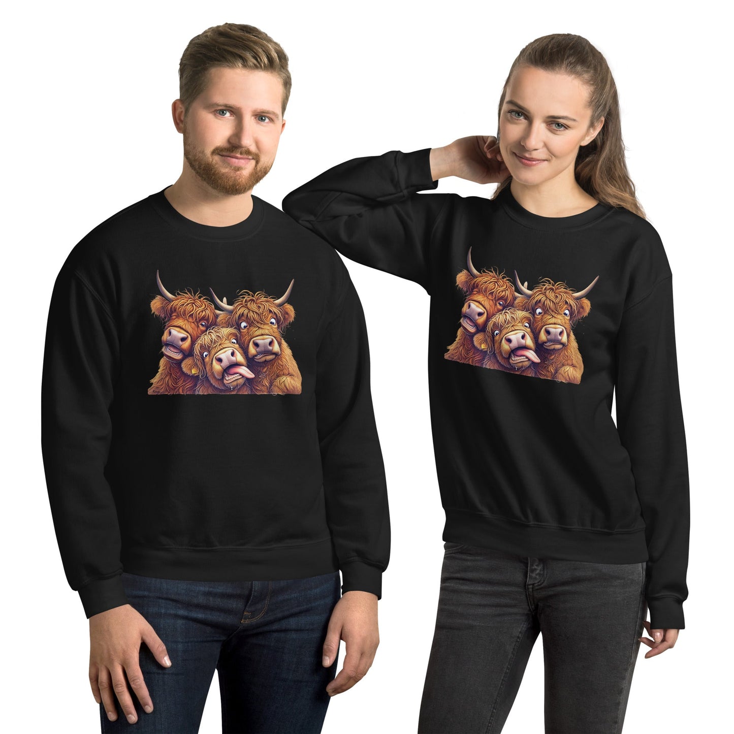 Crazy Highlands Unisex Sweatshirt