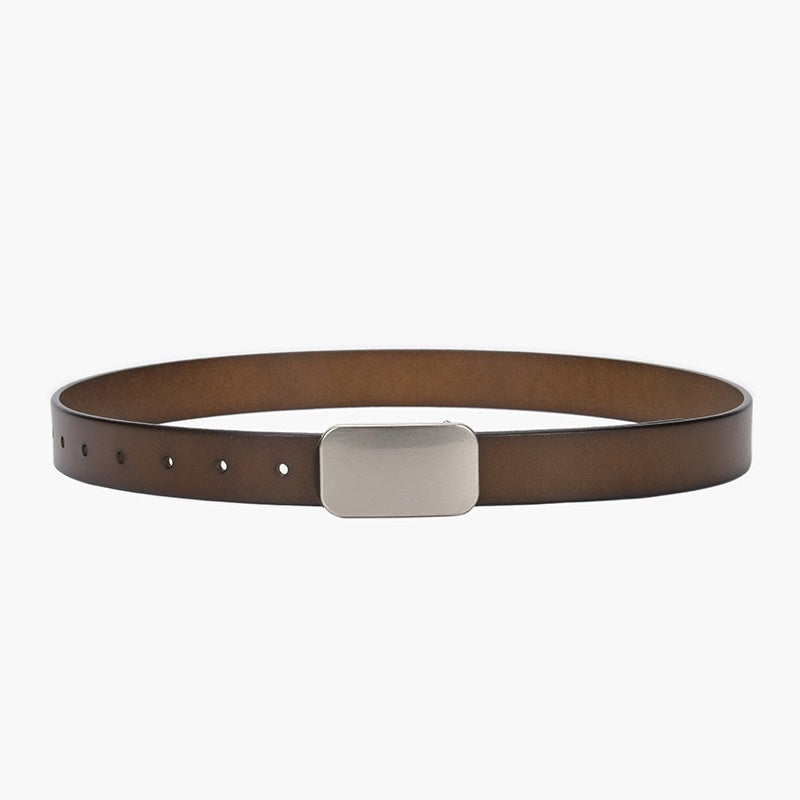 Retro First Layer Cowhide Belt