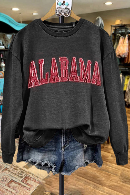 Classic Alabama Contrast Sweatshirt