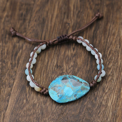 Unisex Ocean Stone Bohemian Ethnic Bracelet