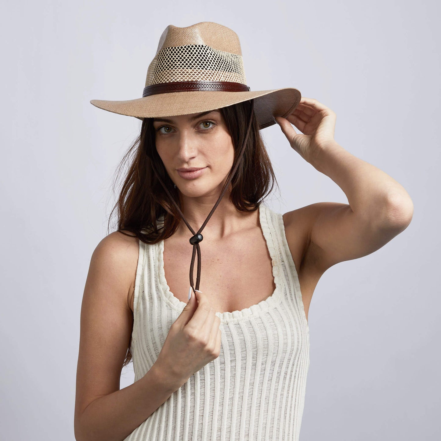 Florence - Womens Wide Brim Straw Sun Hat