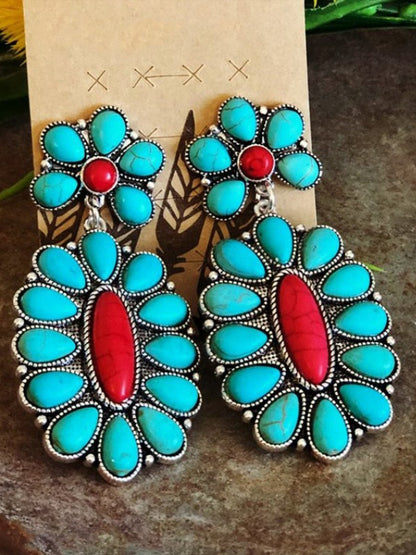 Vintage Statement Teardrop Earrings