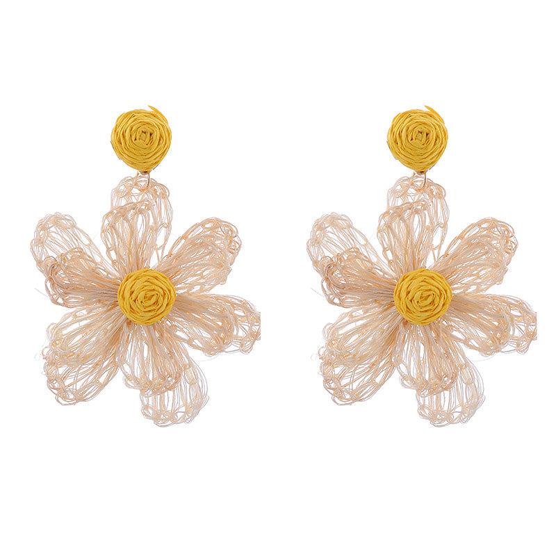 Bohemia Beach Flower Earrings