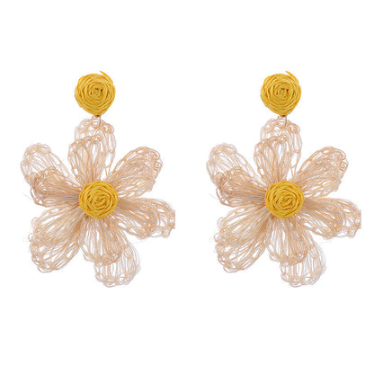 Bohemia Beach Flower Earrings