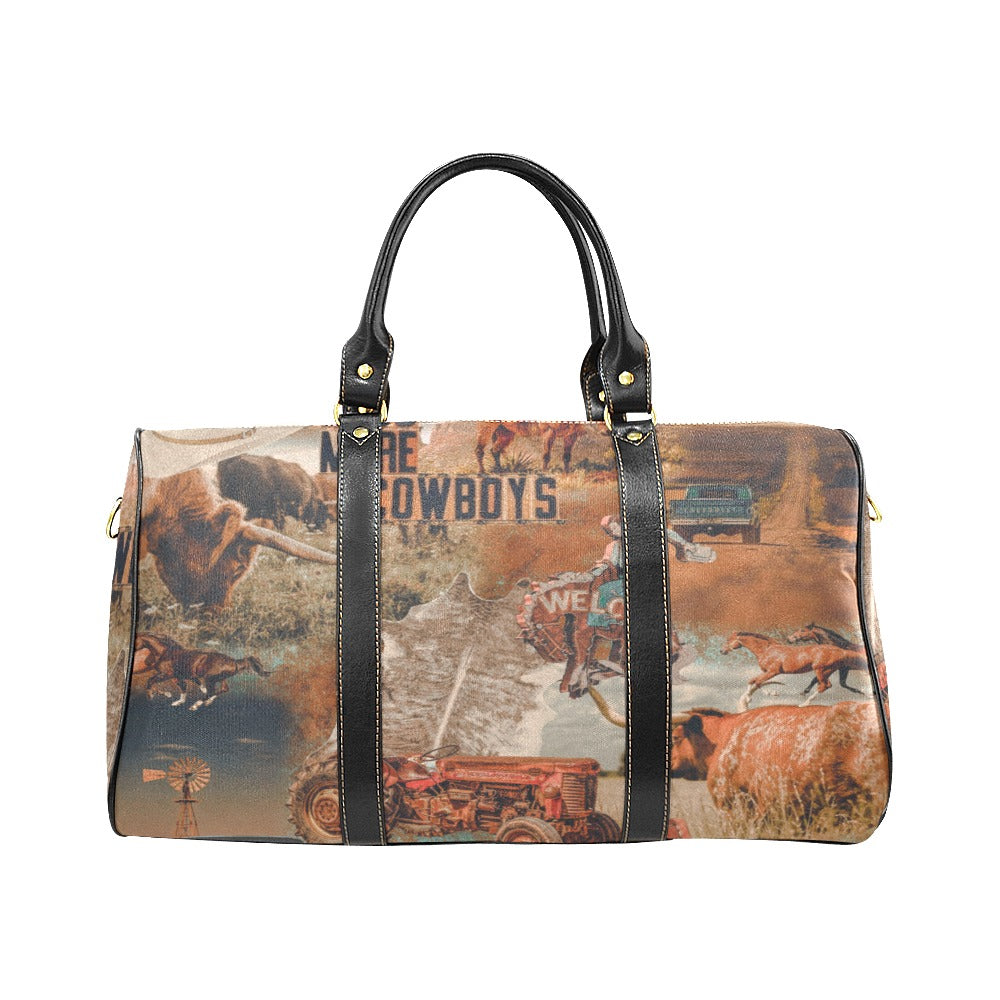 More Cowboys Small Travel Bag