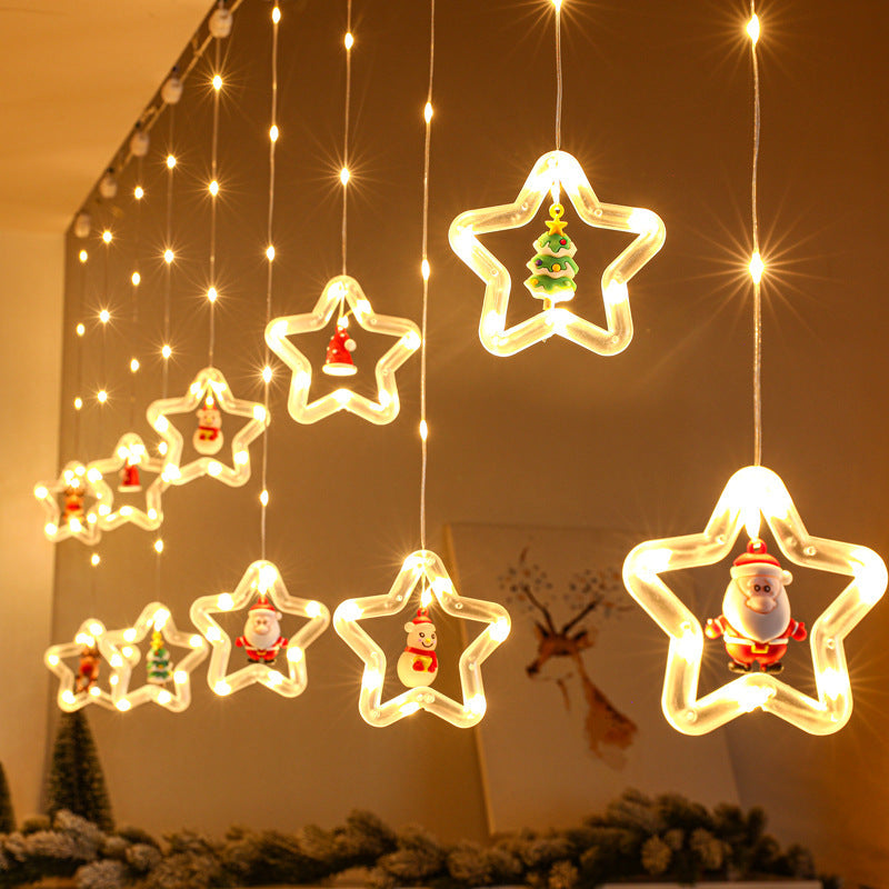 Christmas LED Star String Lights Ambient Lights