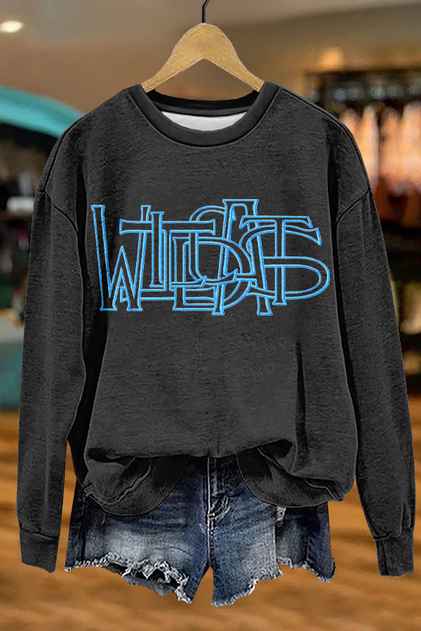 Unique Gameday Kentucky Wildcats Print Sweatshirt