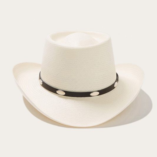 Royal Flush  Straw Cowboy Hat