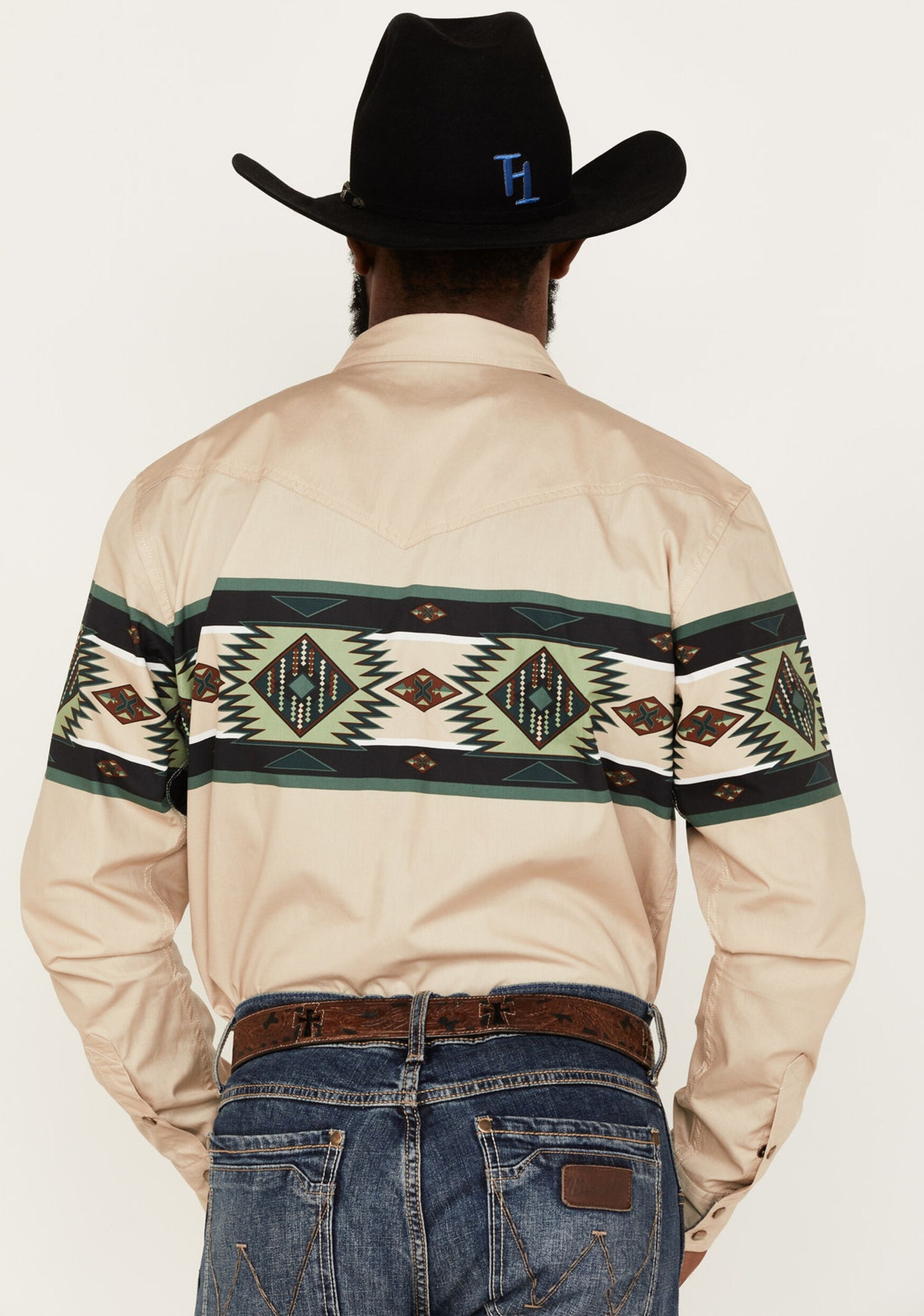 Men's Long Sleeve Snap Western Shirt