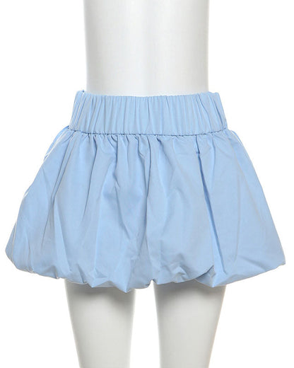 Puffy Cake Bud Mini Skirt