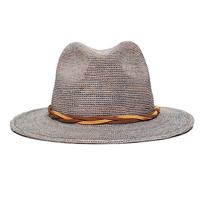 [New] Can be rolls up for packing- Goorin Handmade RAFFIA HAZE Fedora