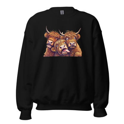 Crazy Highlands Unisex Sweatshirt