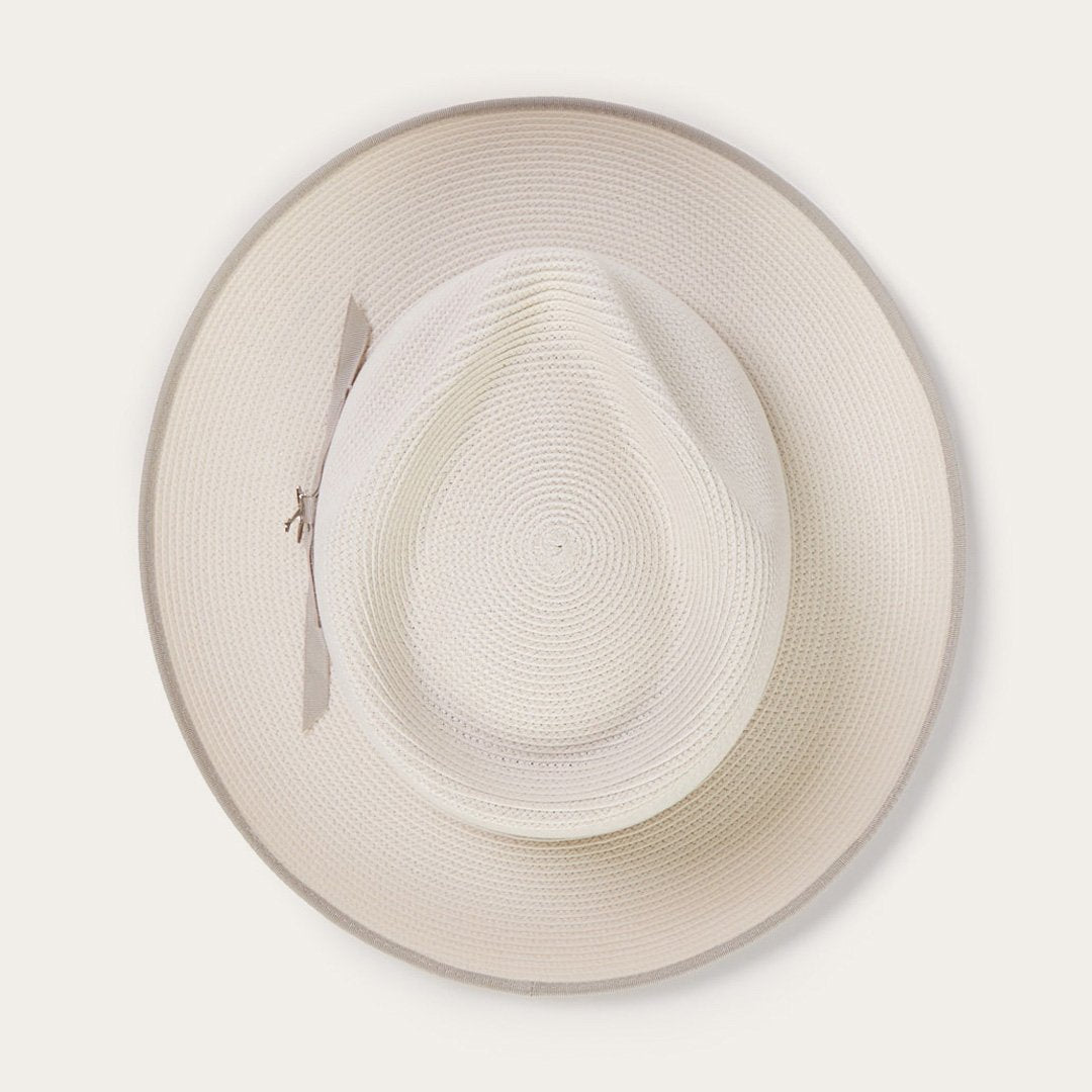 STRATOLINER HEMP FEDORA -BEIGE[BUY 2 FREE SHIPPING & BOX PACKING]