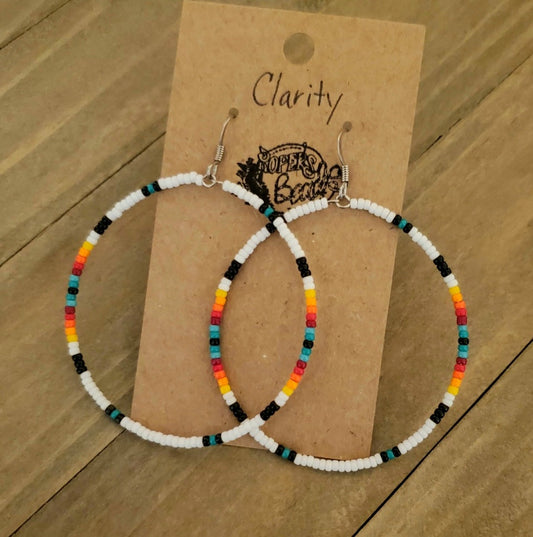 Clarity Large Hoop Earrings