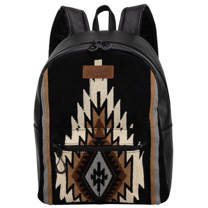 Wrangler Aztec Knitted Backpack