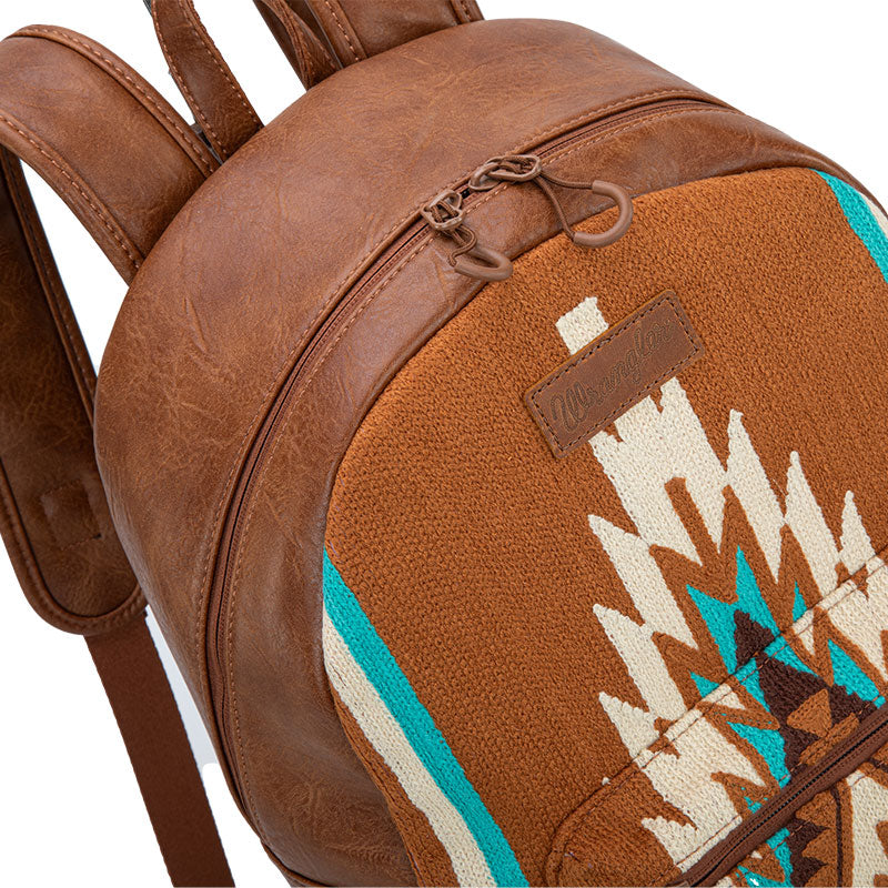 Wrangler Aztec Knitted Backpack