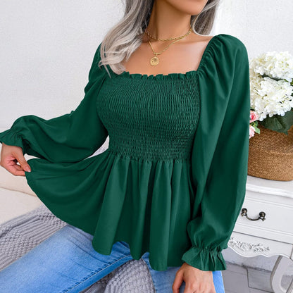 Hazel Long Sleeve Chiffon Shirt