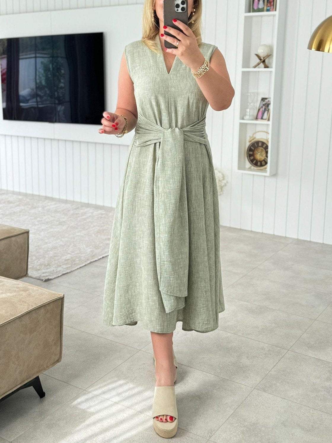 Women's Casual Sleeveless Dress