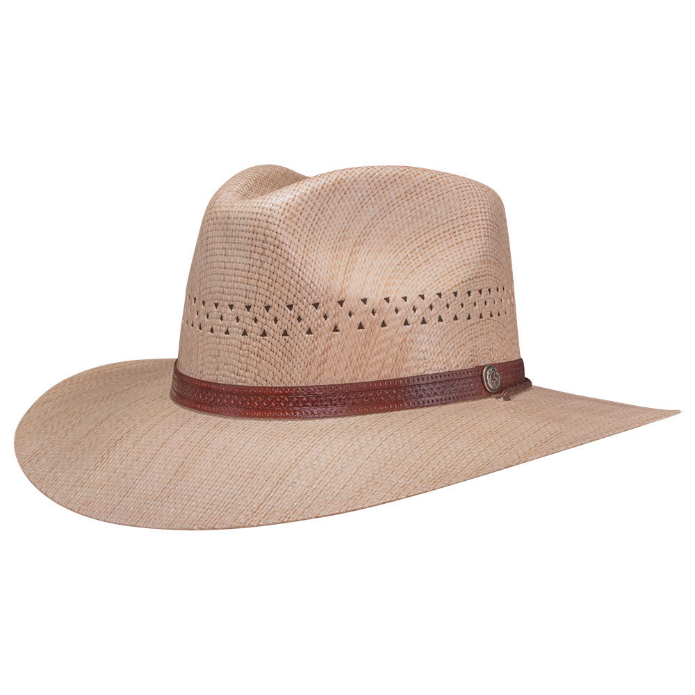 Barcelona - Mens Wide Brim Straw Sun Hat