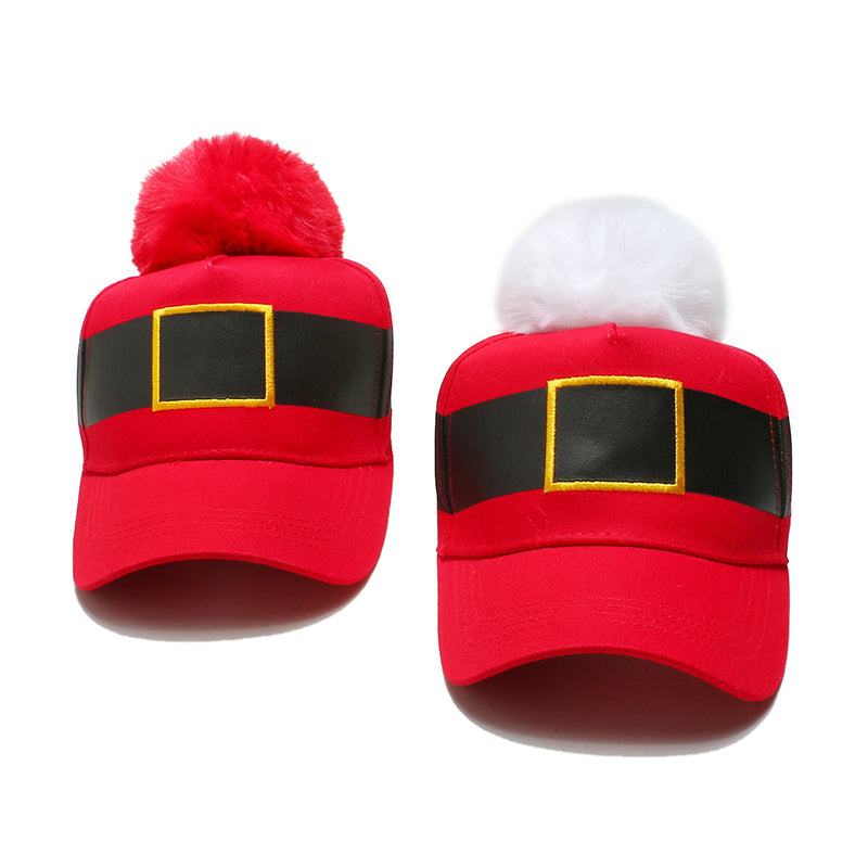 Christmas Santa Claus Belt Baseball Cap