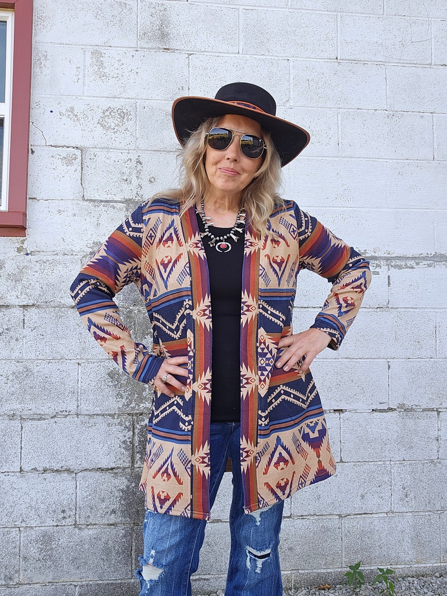 Corrales Aztec Cardigan