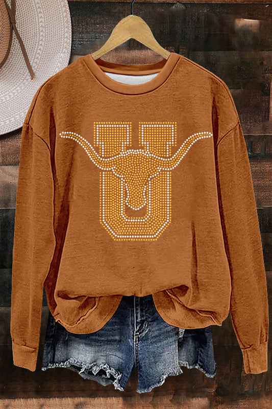 wWestern Longhorns Sweatshirt