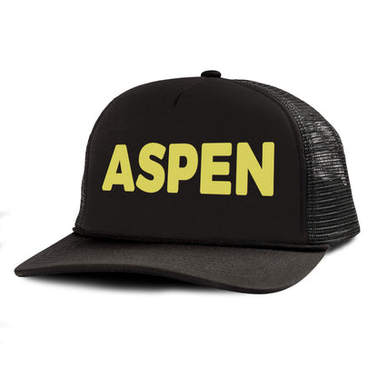 ASPEN Letter Printed Trucker Hat