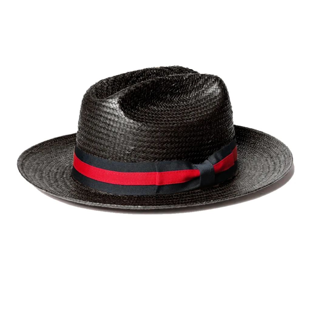 Tienda SG Miller Ranch Fedora - Black Patriotic Straw Hat [BUY 2 FREE SHIPPING & BOX PACKING]