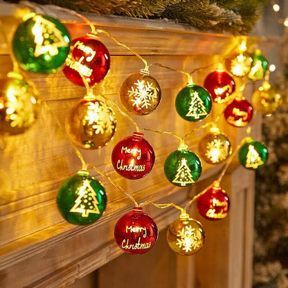 LED Christmas Electroplated String Lights