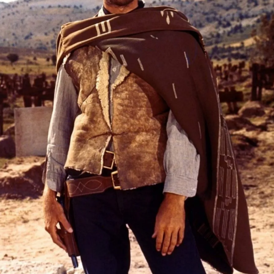 Clint Eastwood Poncho Replica