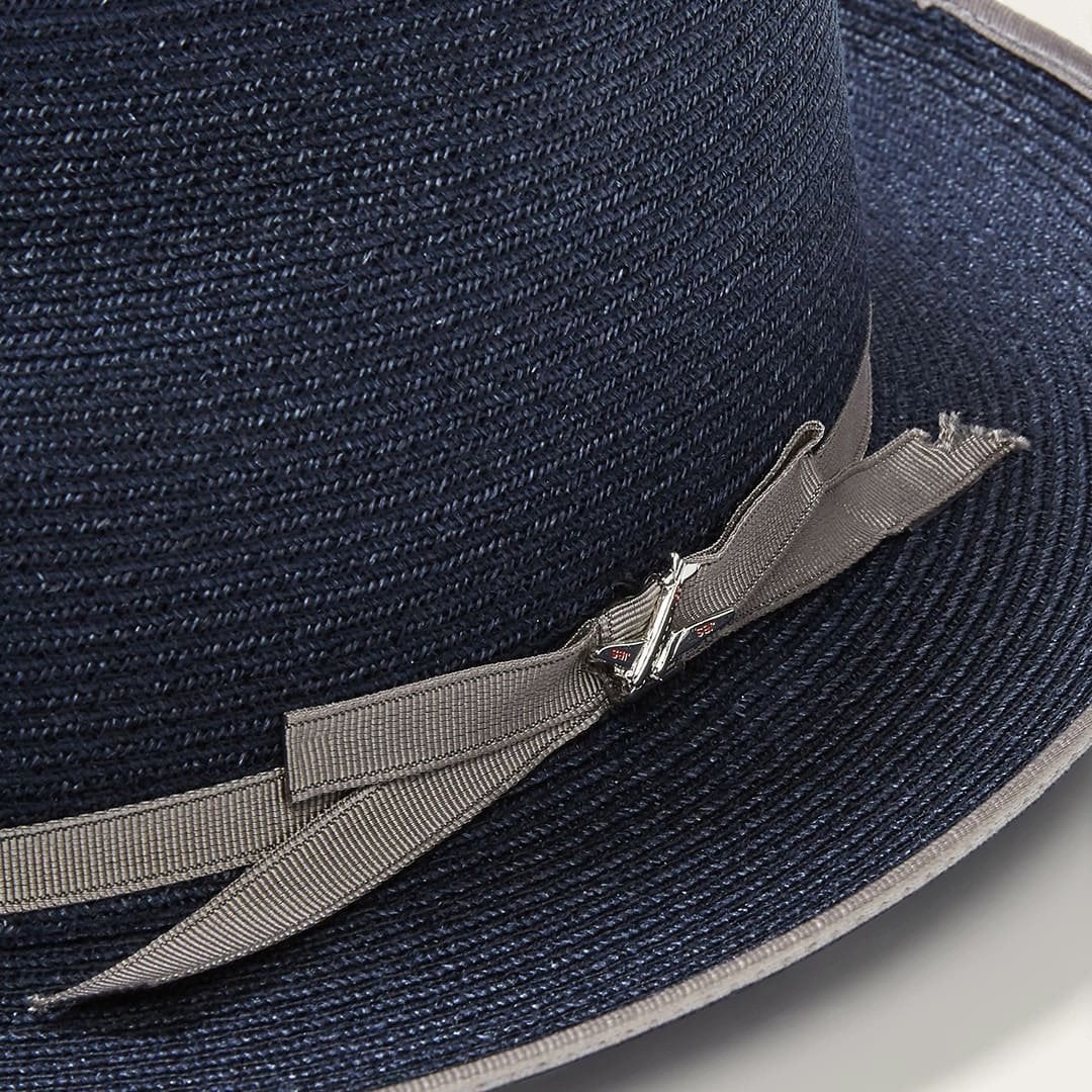 Stratoliner Hemp Fedora-Navy