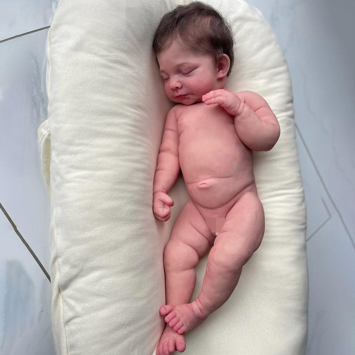 [Pre-order]12"&16" Full Soft Flexible Silicone Reborn Baby Doll Boy or Girl Named Alimda and Sdaner