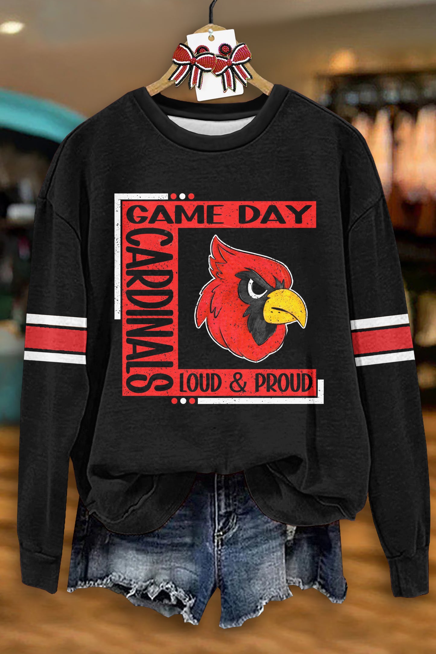 Louisville Cardinals Game Day Sweatshirt