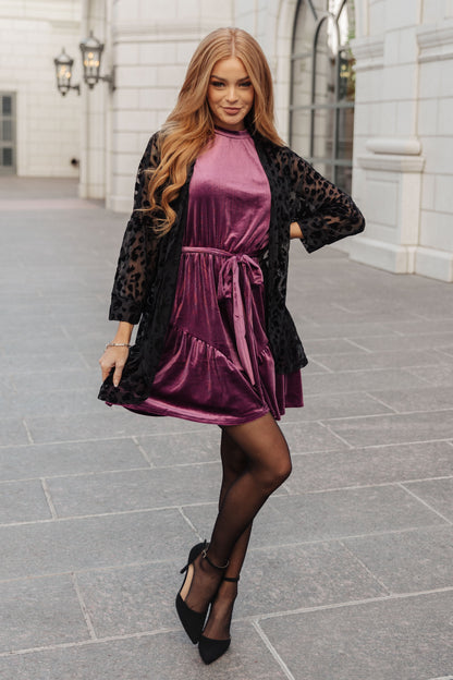 Velvet Holiday Dress