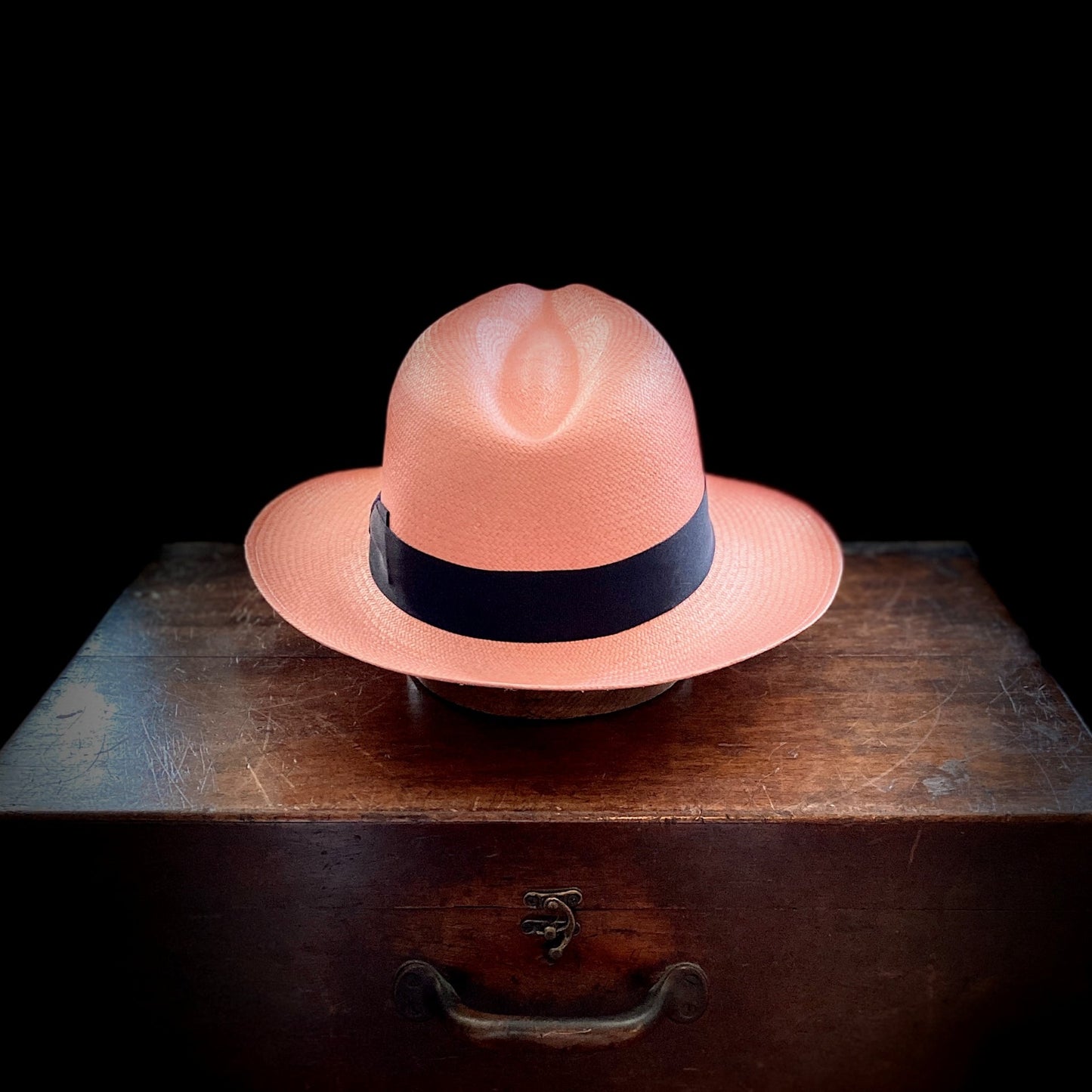 New Arrival Classical Panama Hat Rosa [Free shipping and box packing]