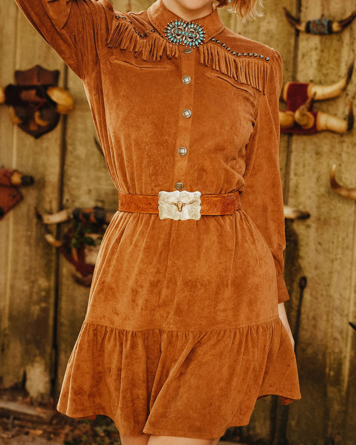 Vintage western dress 0fed