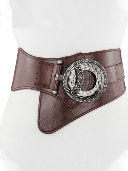 Vintage Matching Dress Leather Belt