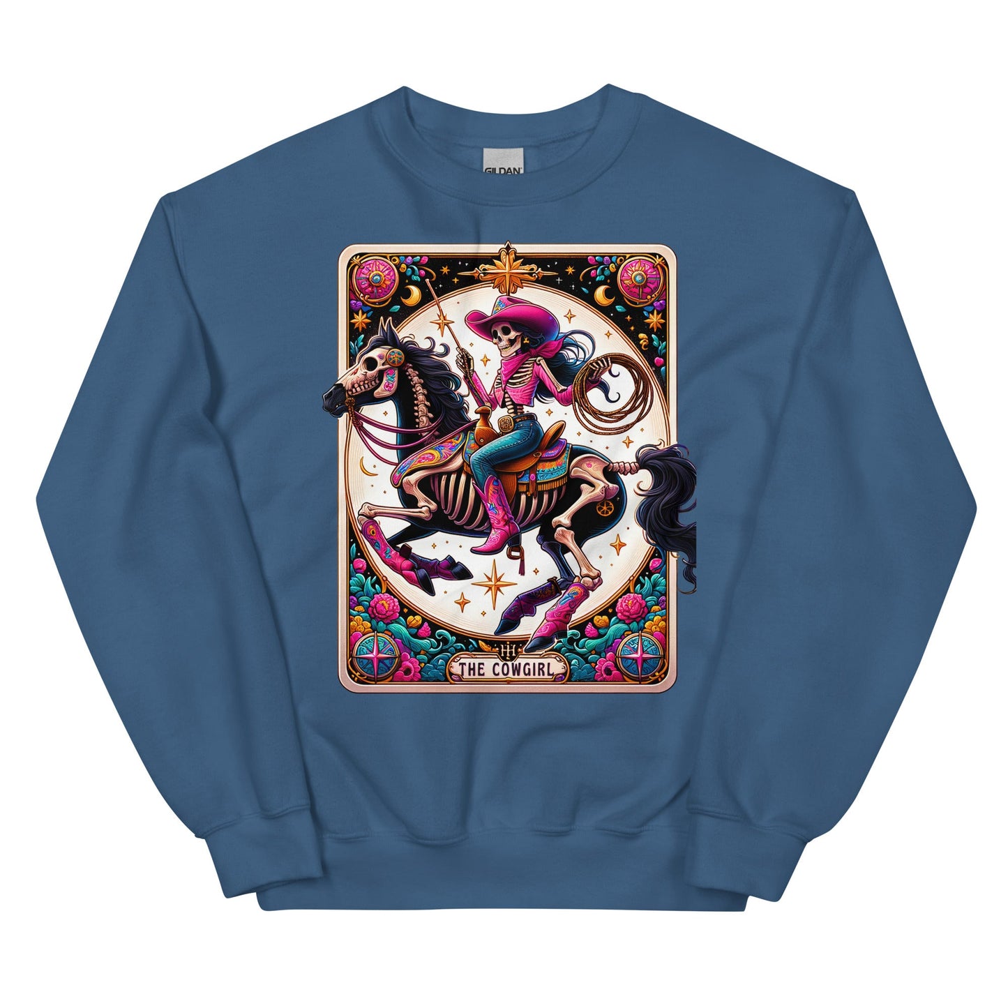 The Skeleton Cowgirl Unisex Sweatshirt