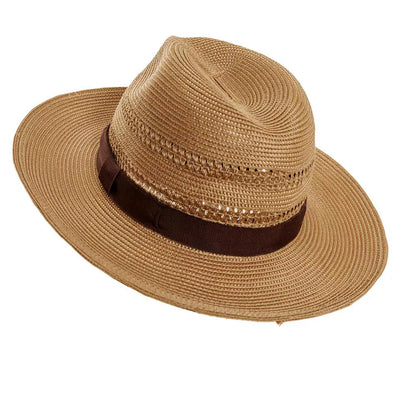 Lisbon | Mens Polybraid Straw Sun Hat