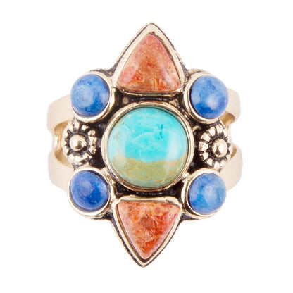 Multi Stone Statement Ring