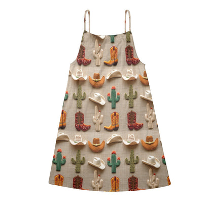 Cactus & Boots Summer Sundress