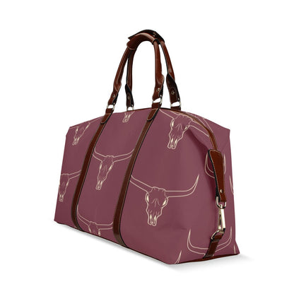 Longhorn Skull Large Travel Flight Bag