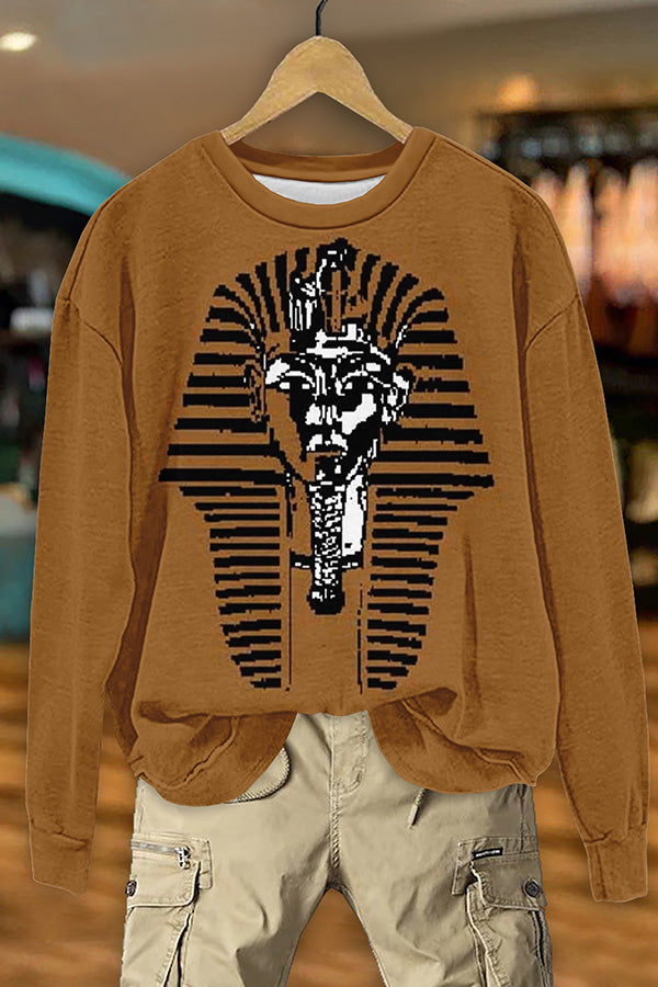 Men's Retro Alpha Phi Alpha Print Sweatshirt