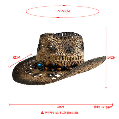 Retro Outdoor Specialty Straw Hat