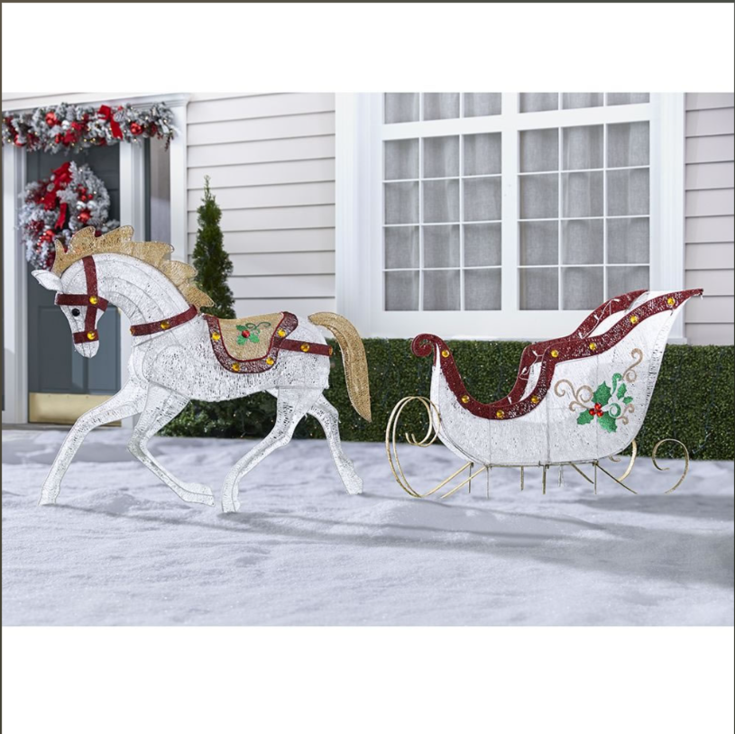 a?��Christmas Clearance Salea?��Twinkling Lawn Sculptures- Solar energy storage function