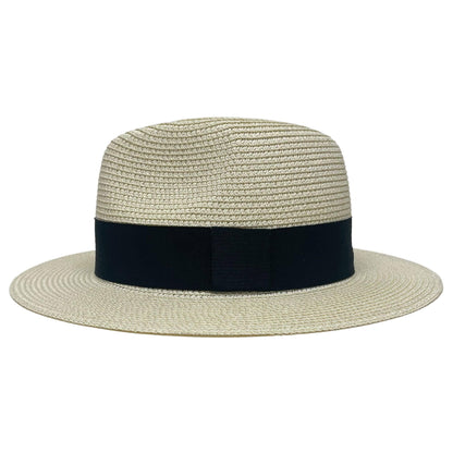 Afternoon - Mens Fedora Straw Hat